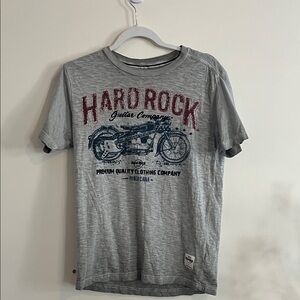 Vintage Hard Rock Cafe Punta Cana Moto Rock n Roll S Men’s Gray Tee Shirt 2015